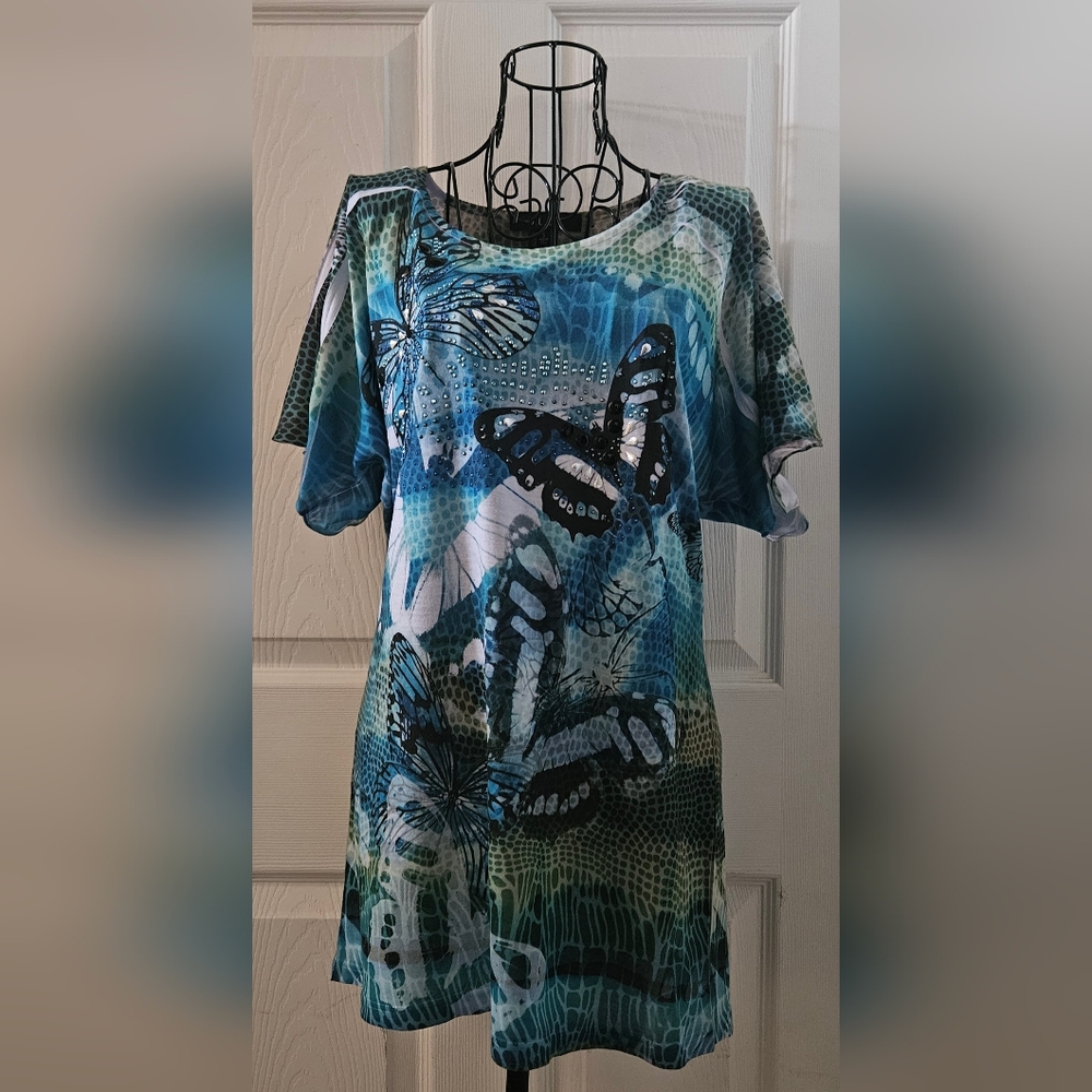 B.L.E.U. Batwing Blouse